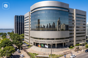 Tribunal Regional Federal da 4ª Região (TRF4) e prédios adjacentes em Porto Alegre